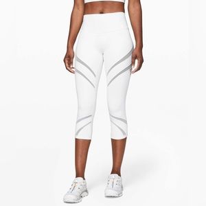 Lululemon Wunder Under High-Rise Crop 21" *Mesh
